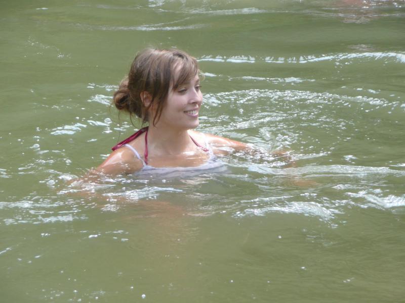 Swimming....