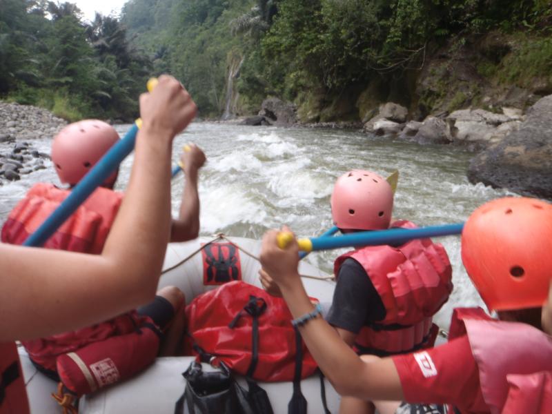 Gentle rapids...